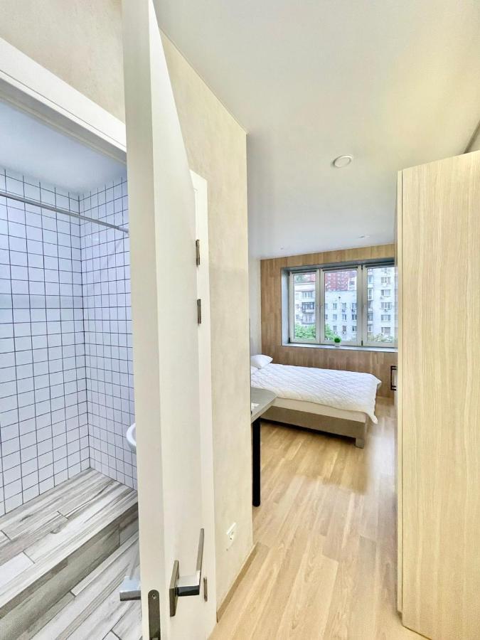 1 Room Apartment Near Peremohy Square Kiev Exterior foto